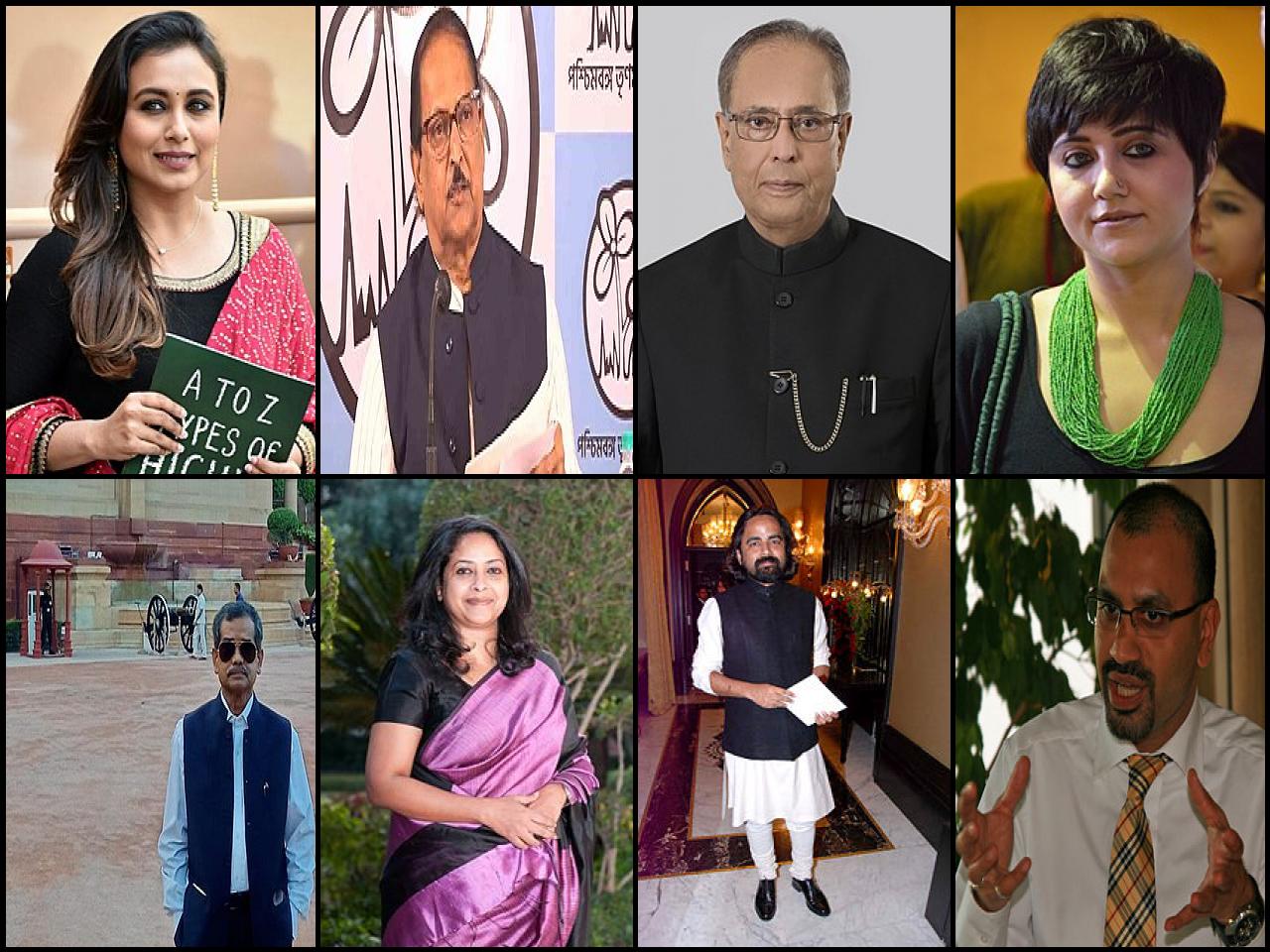 Famous People with surname Mukherjee