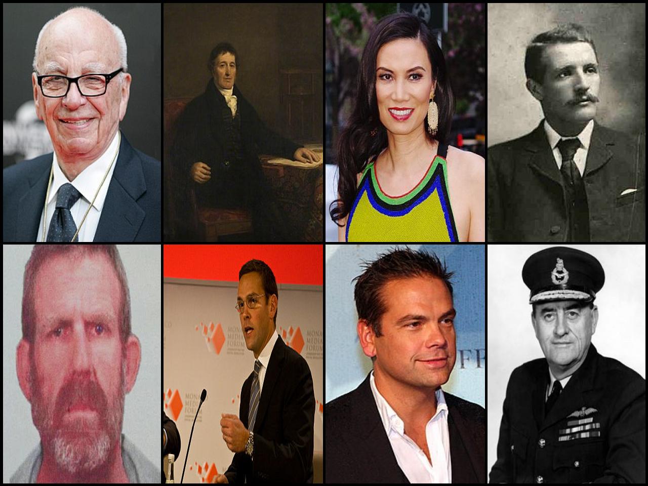 Famous People with surname Murdoch