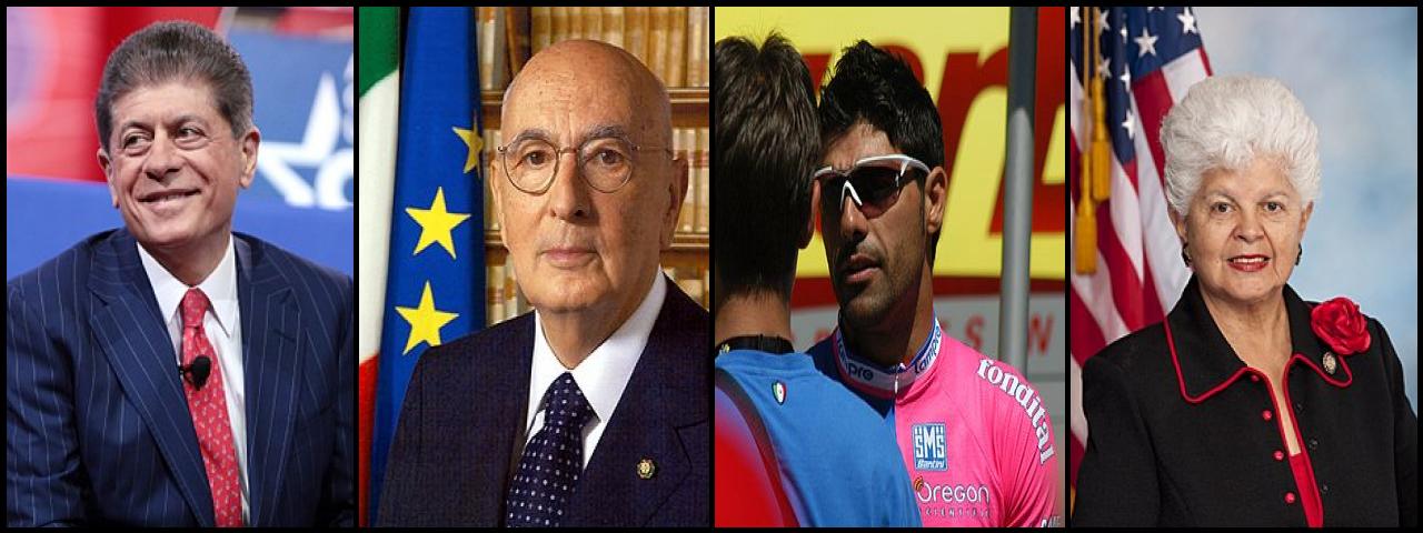 Famous People with surname Napolitano