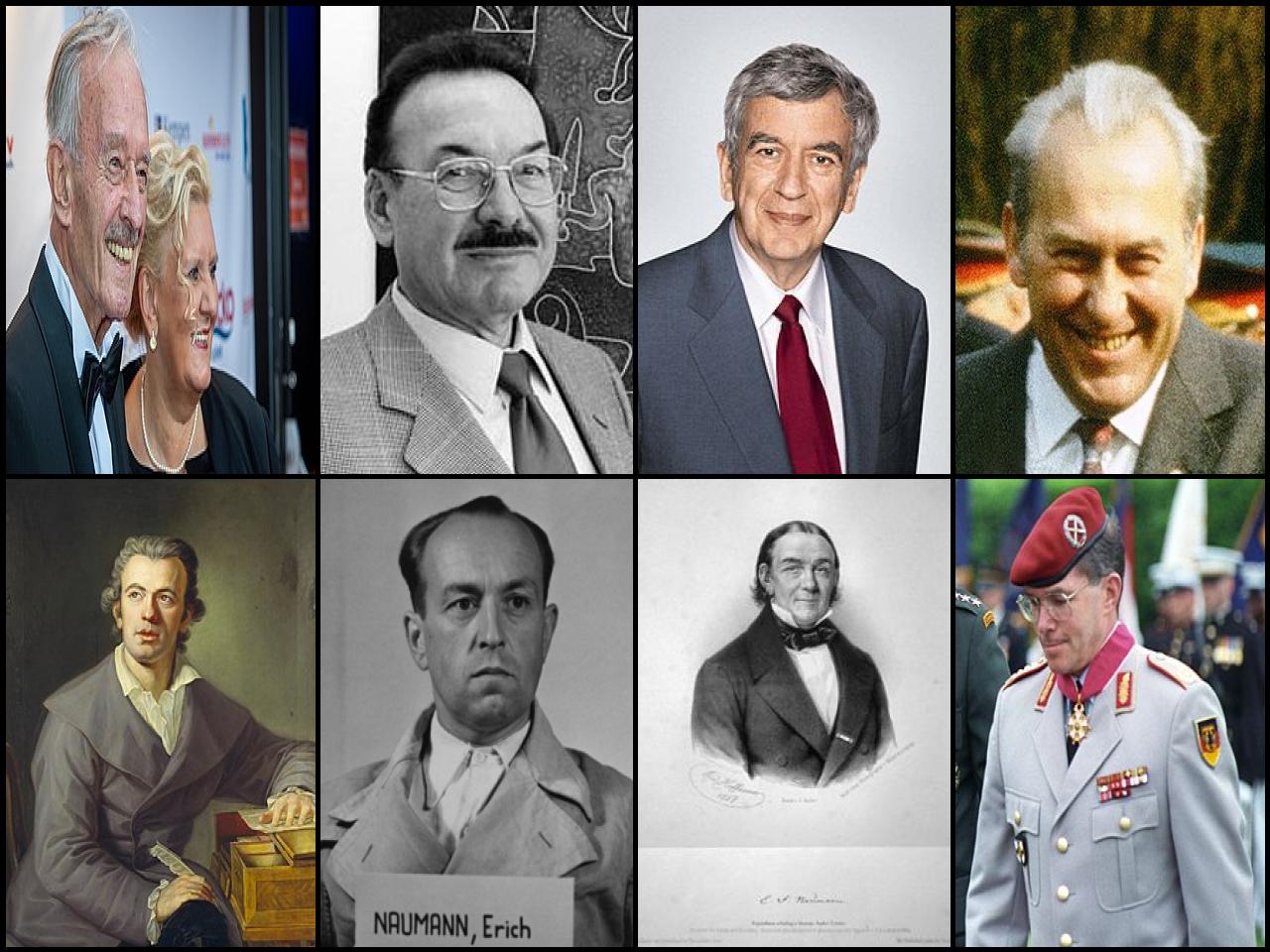 Famous People with surname Naumann