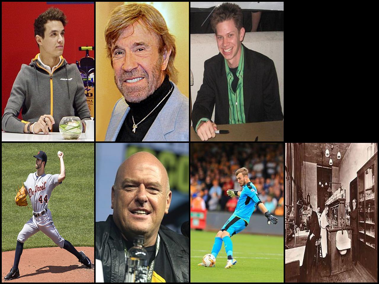 Famous People with surname Norris