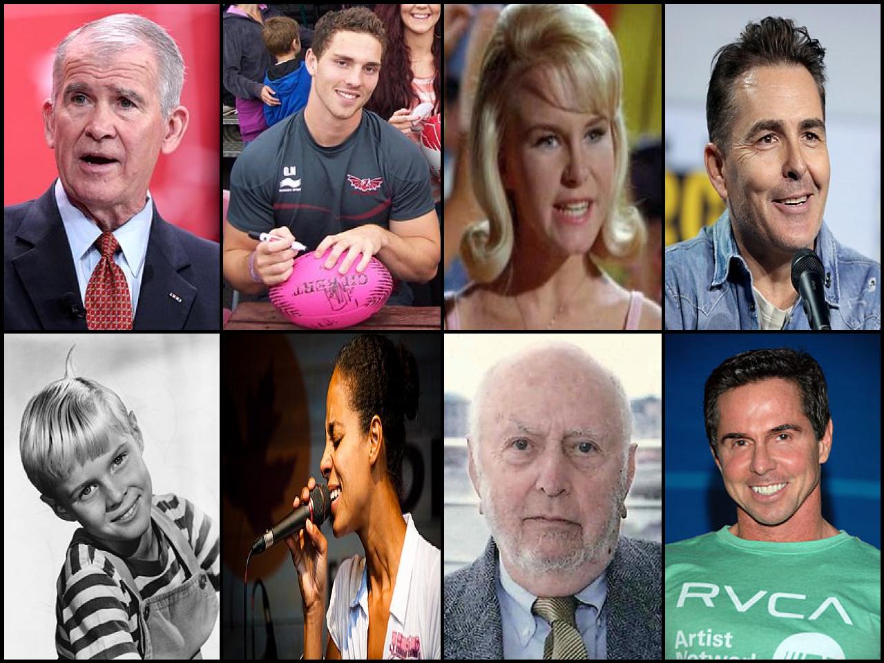 Famous People with surname North