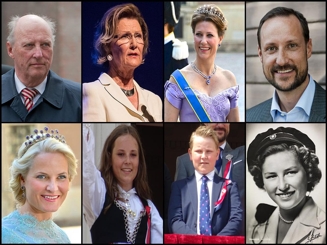 Famous People with surname Norway