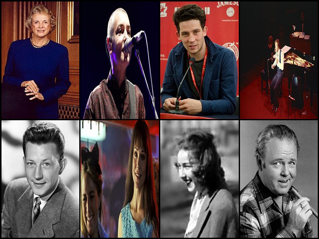 Famous People with surname O-connor