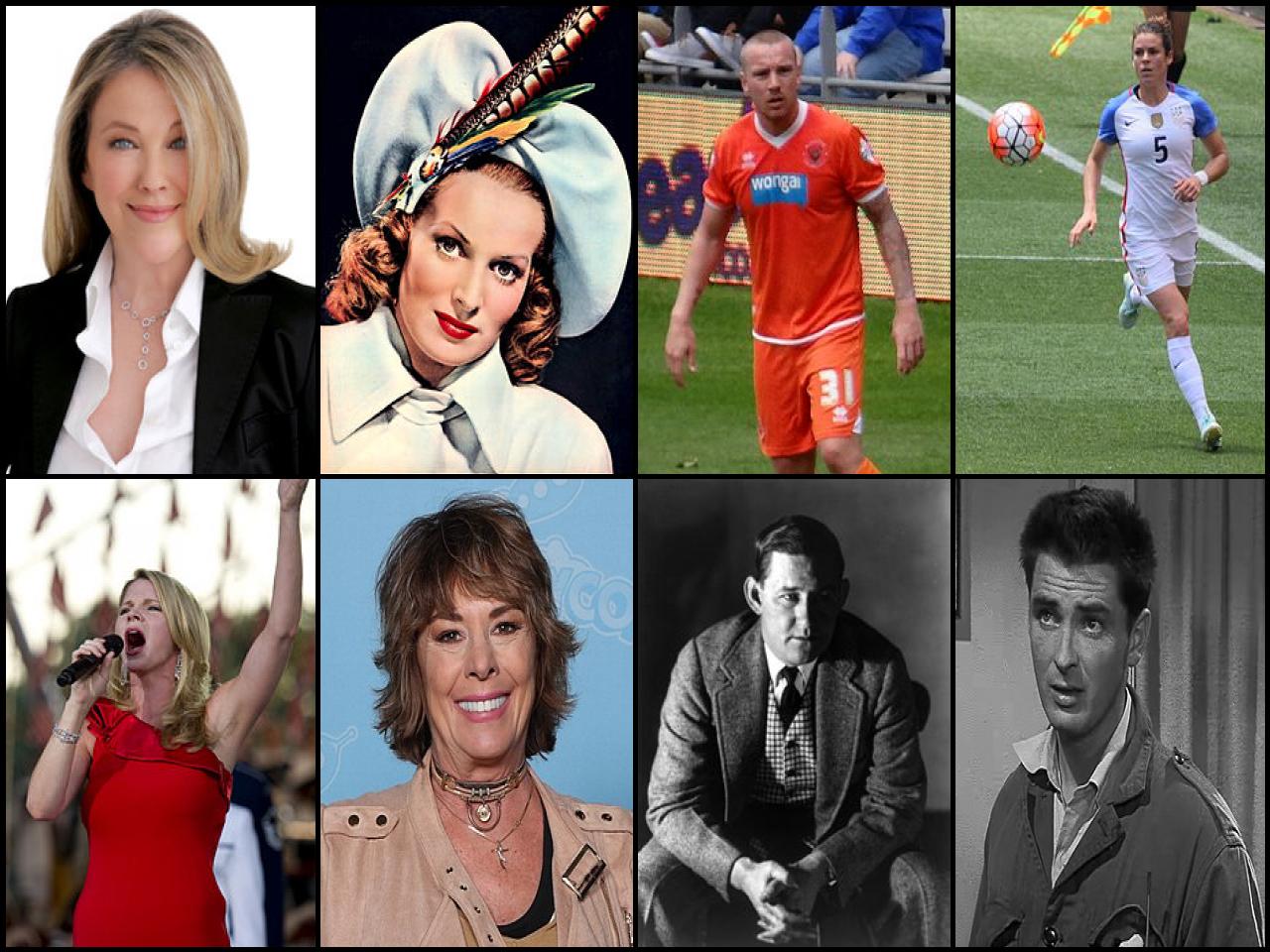 Famous People with surname O'hara