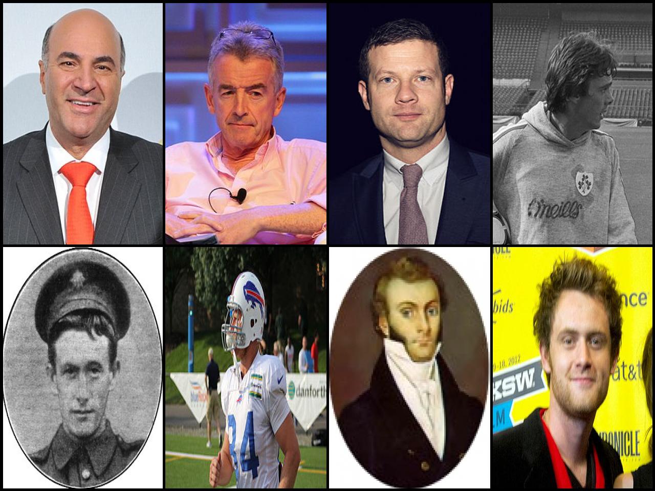 Famous People with surname O'leary