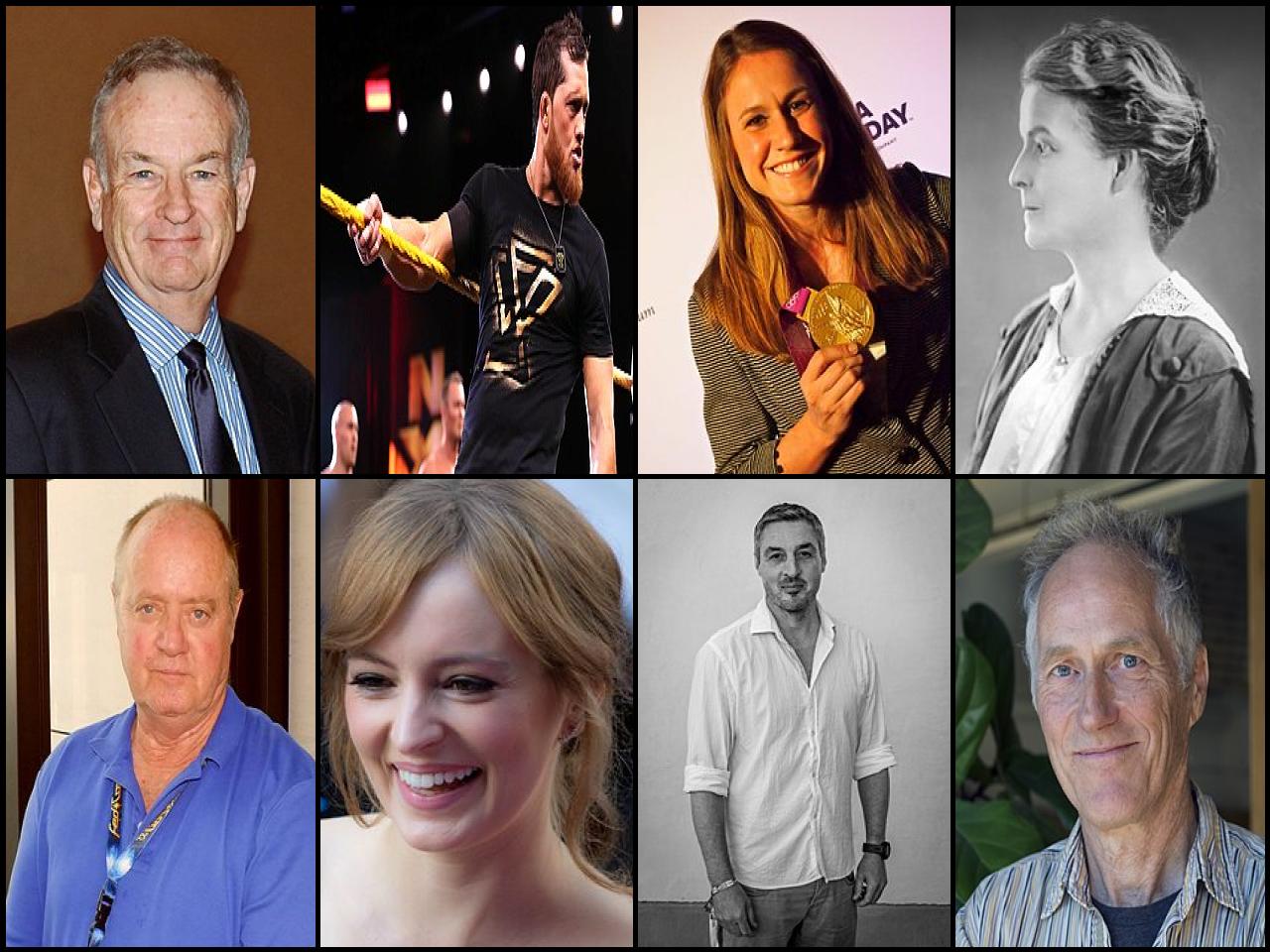 Famous People with surname O'reilly