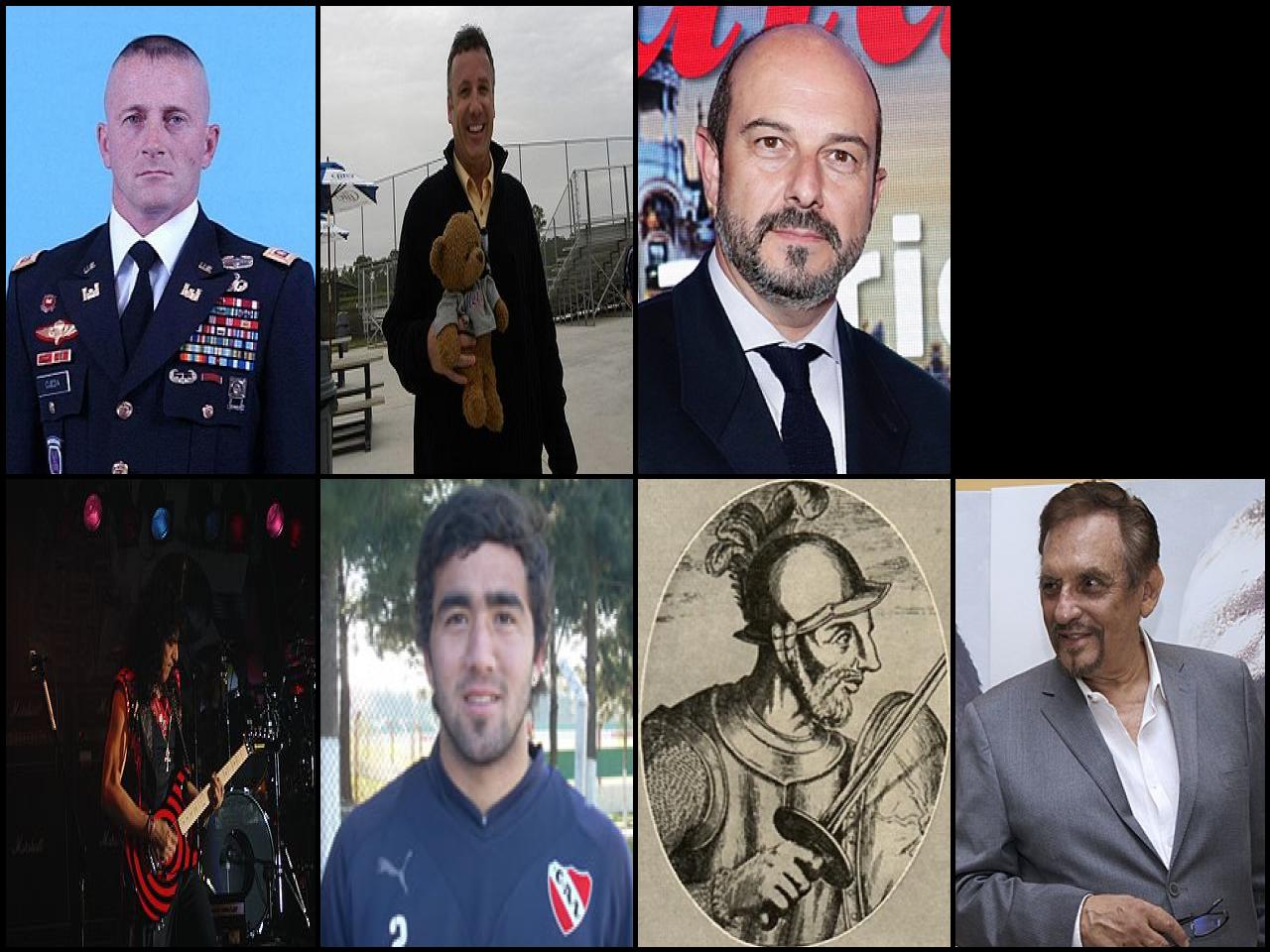 Famous People with surname Ojeda