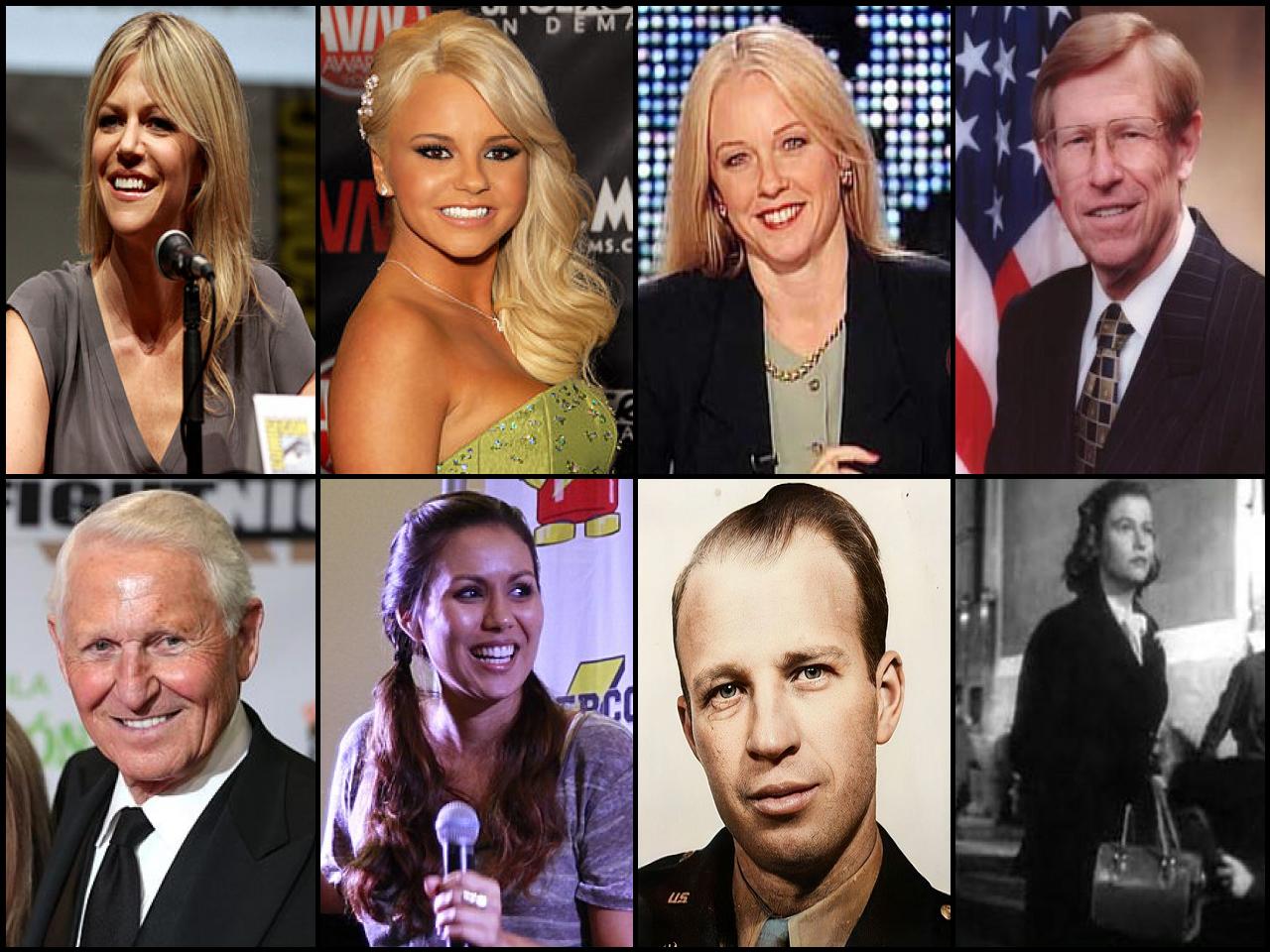 Famous People with surname Olson
