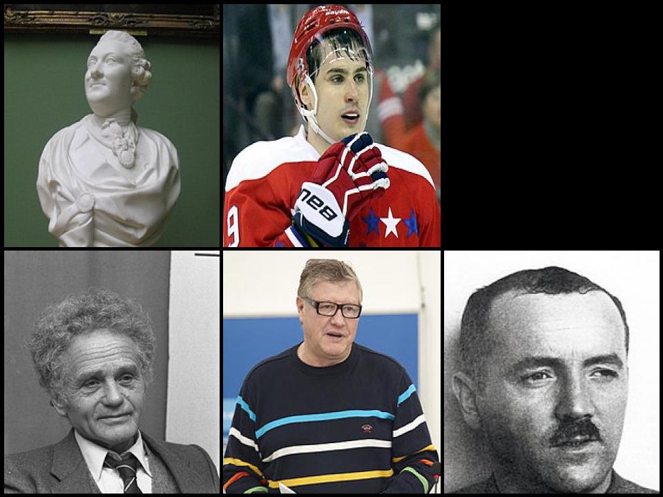 Famous People with surname Orlov