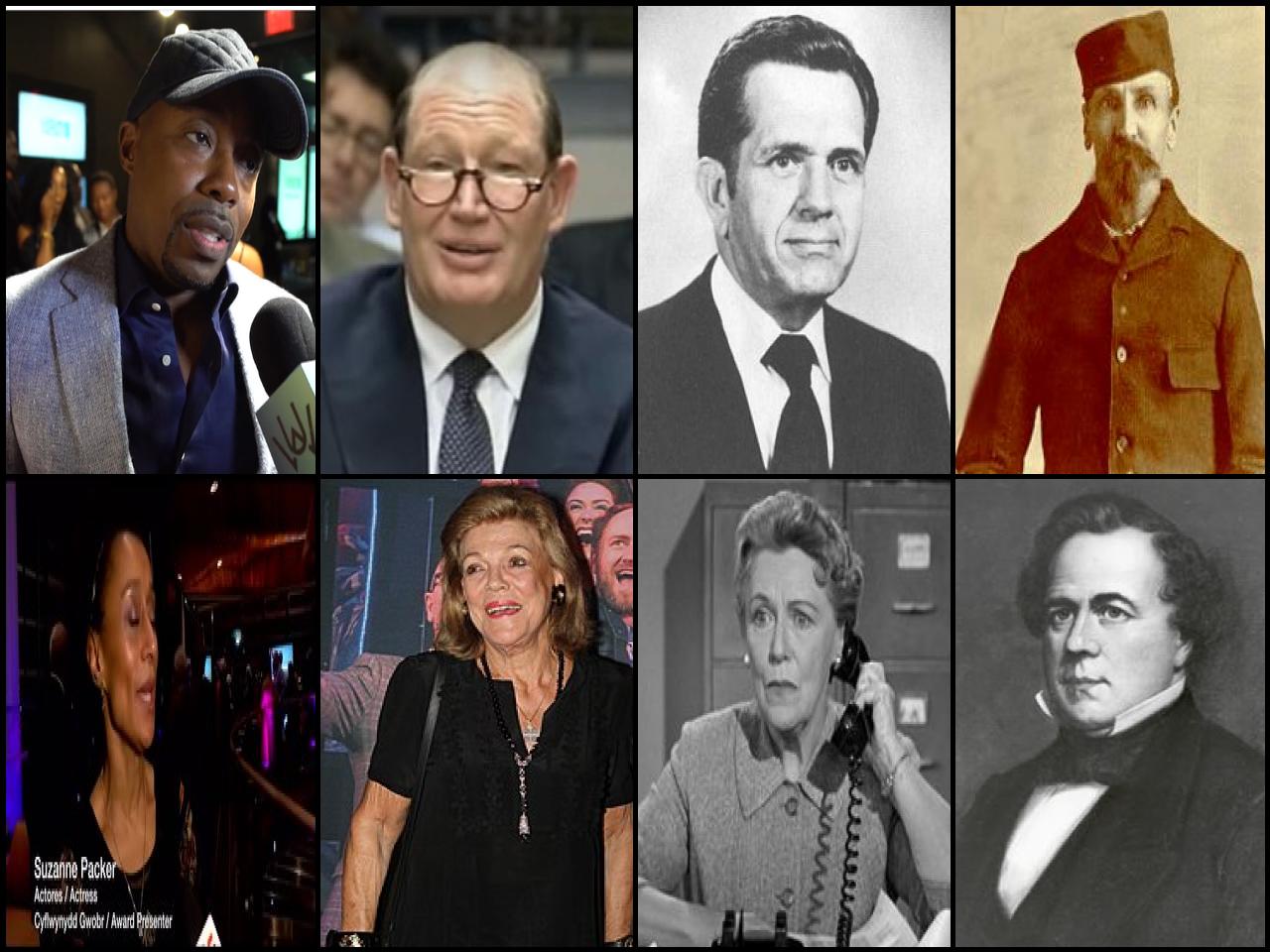 Famous People with surname Packer