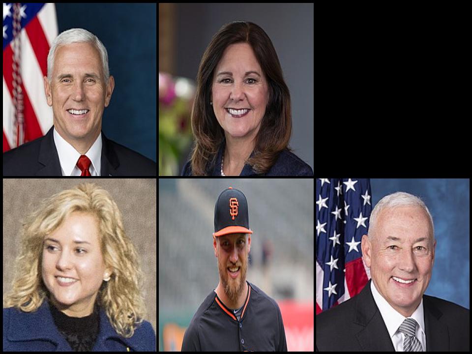 Famous People with surname Pence