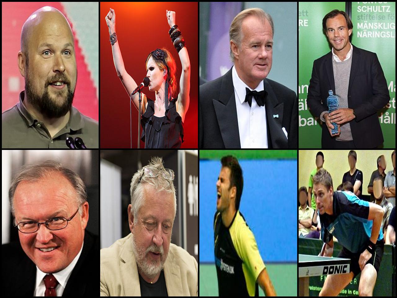 Famous People with surname Persson