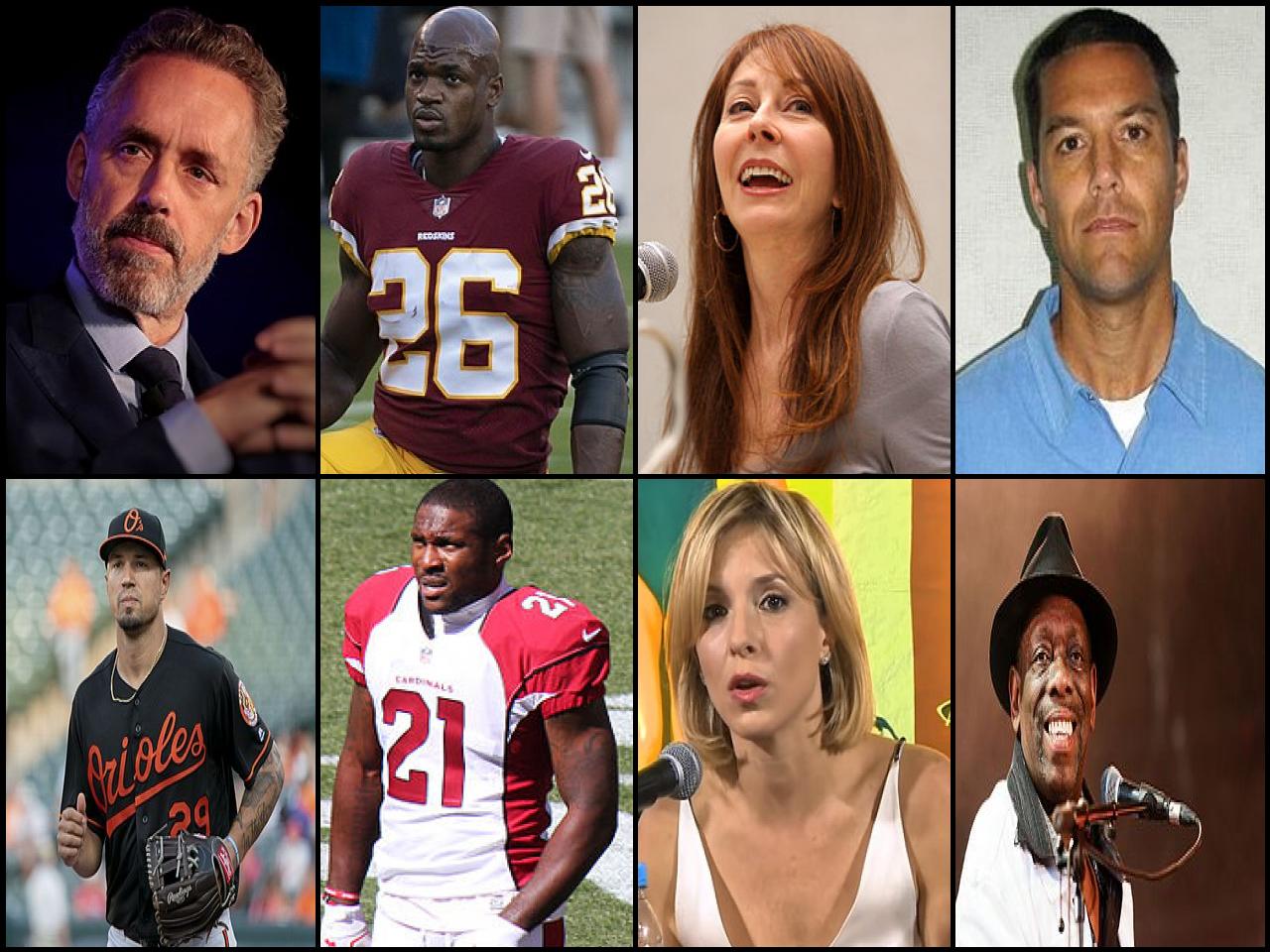 Famous People with surname Peterson
