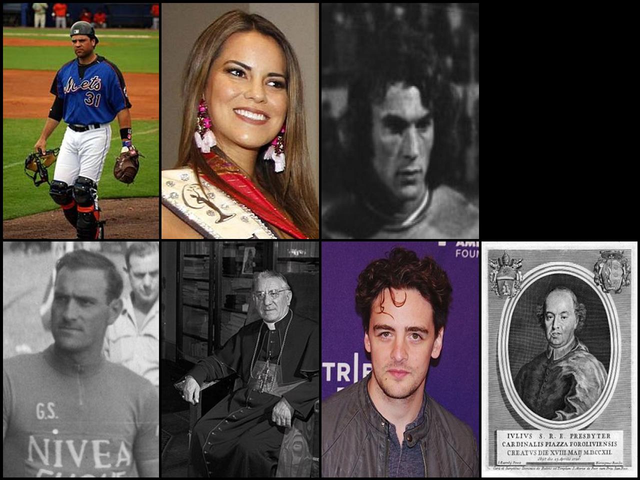 Famous People with surname Piazza