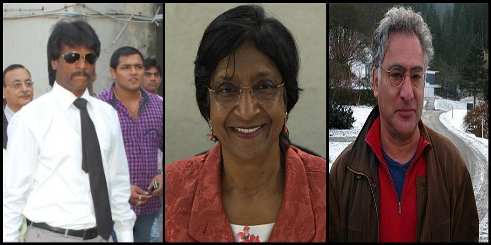 Famous People with surname Pillay