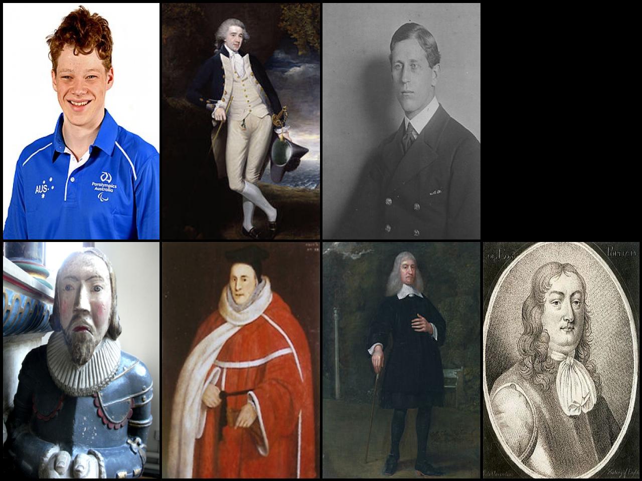 Famous People with surname Popham