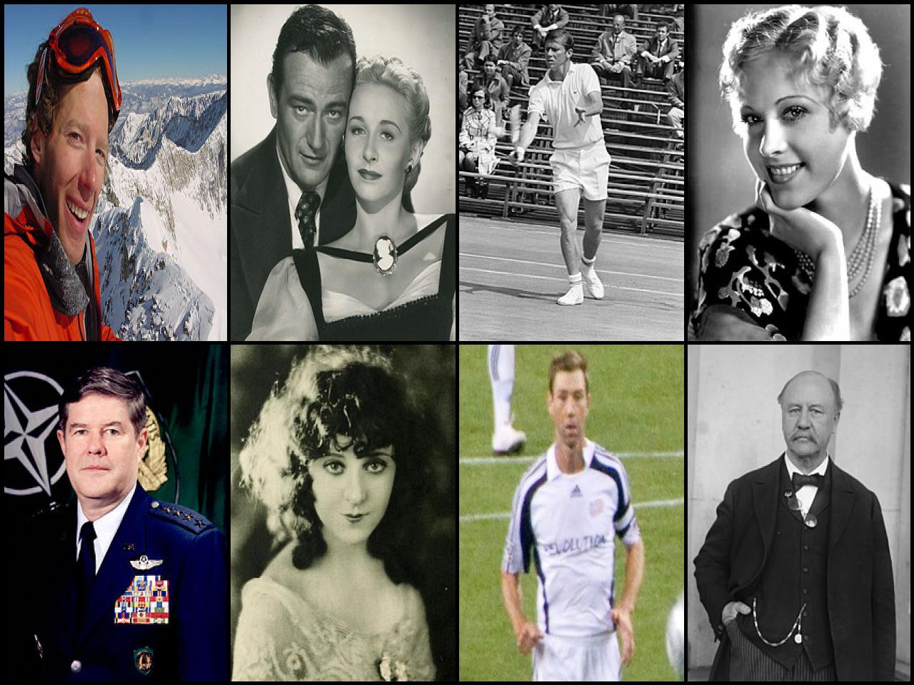 Famous People with surname Ralston