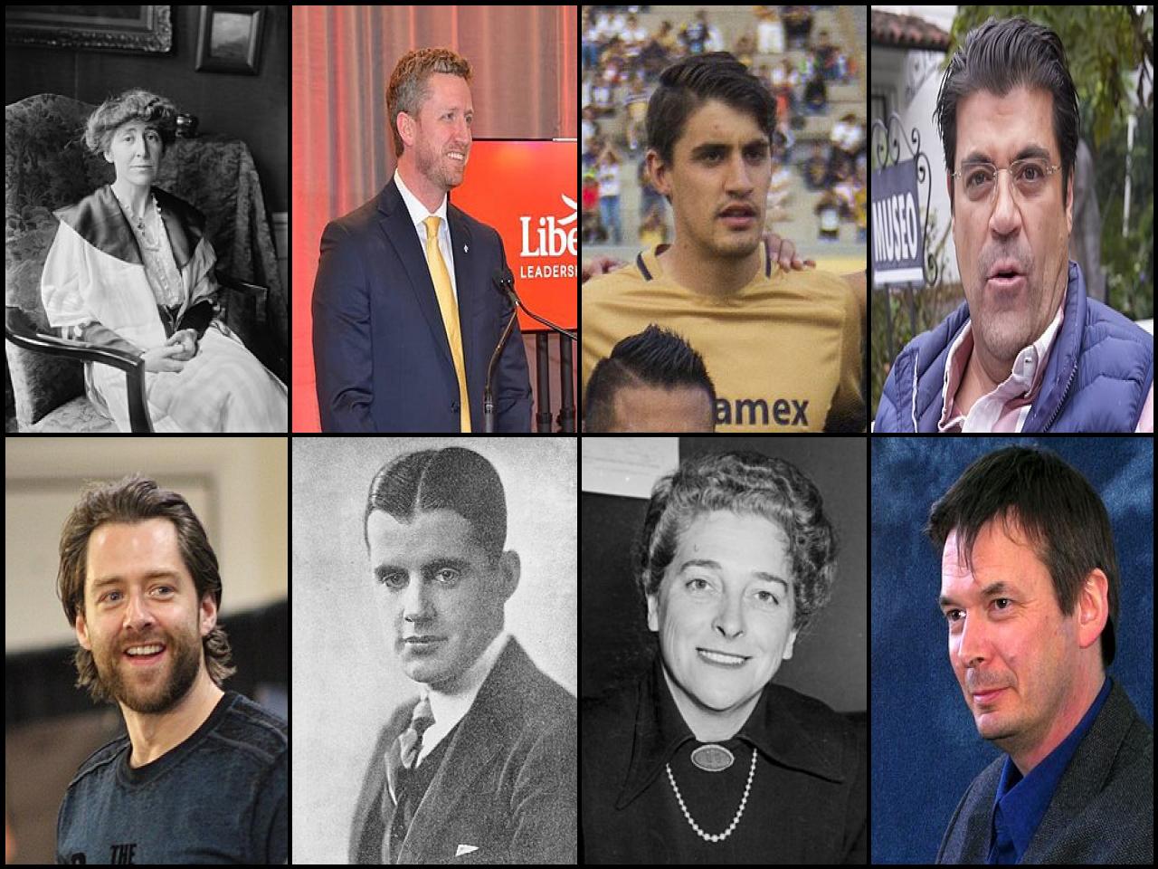 Famous People with surname Rankin