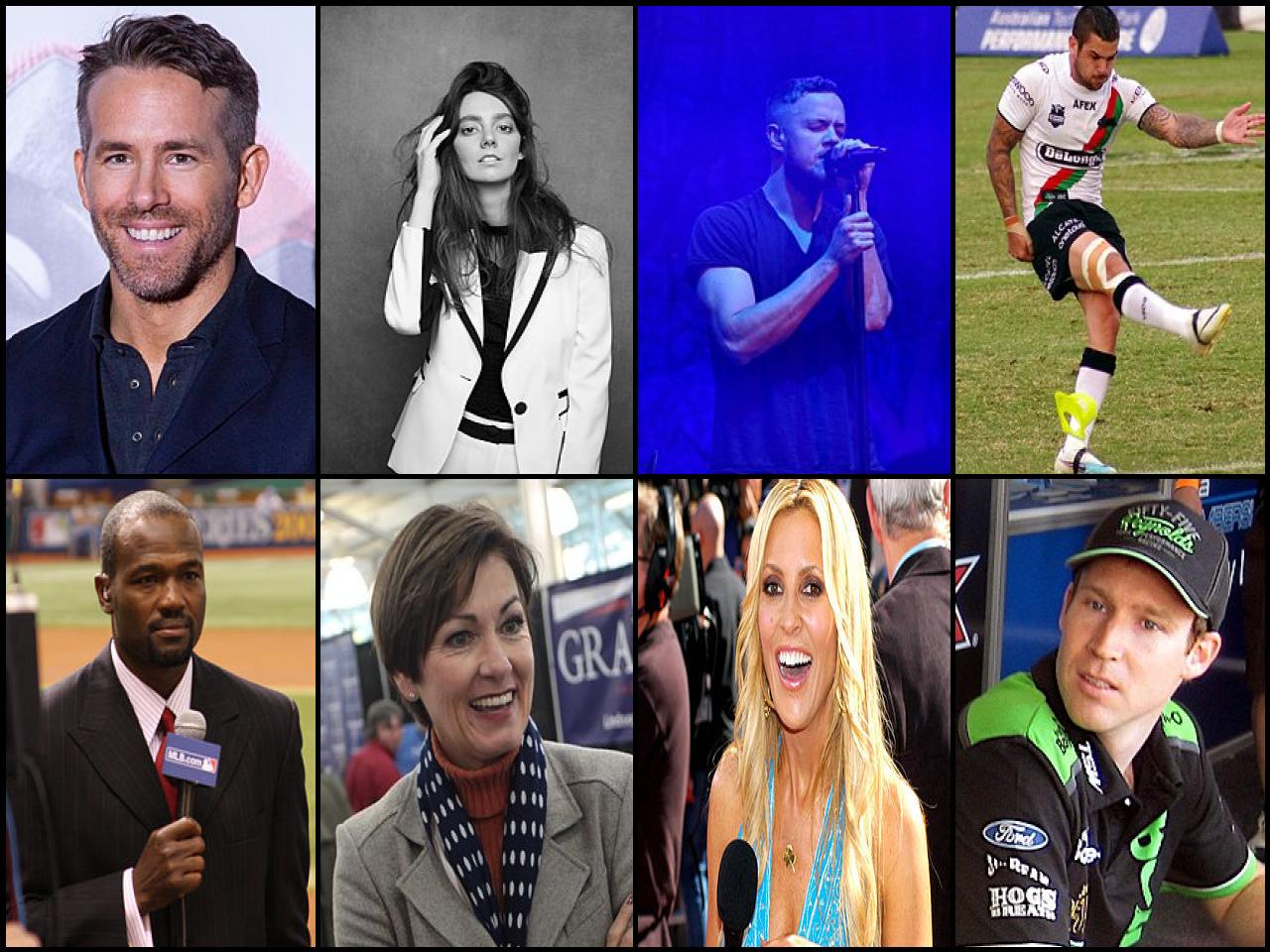 Famous People with surname Reynolds