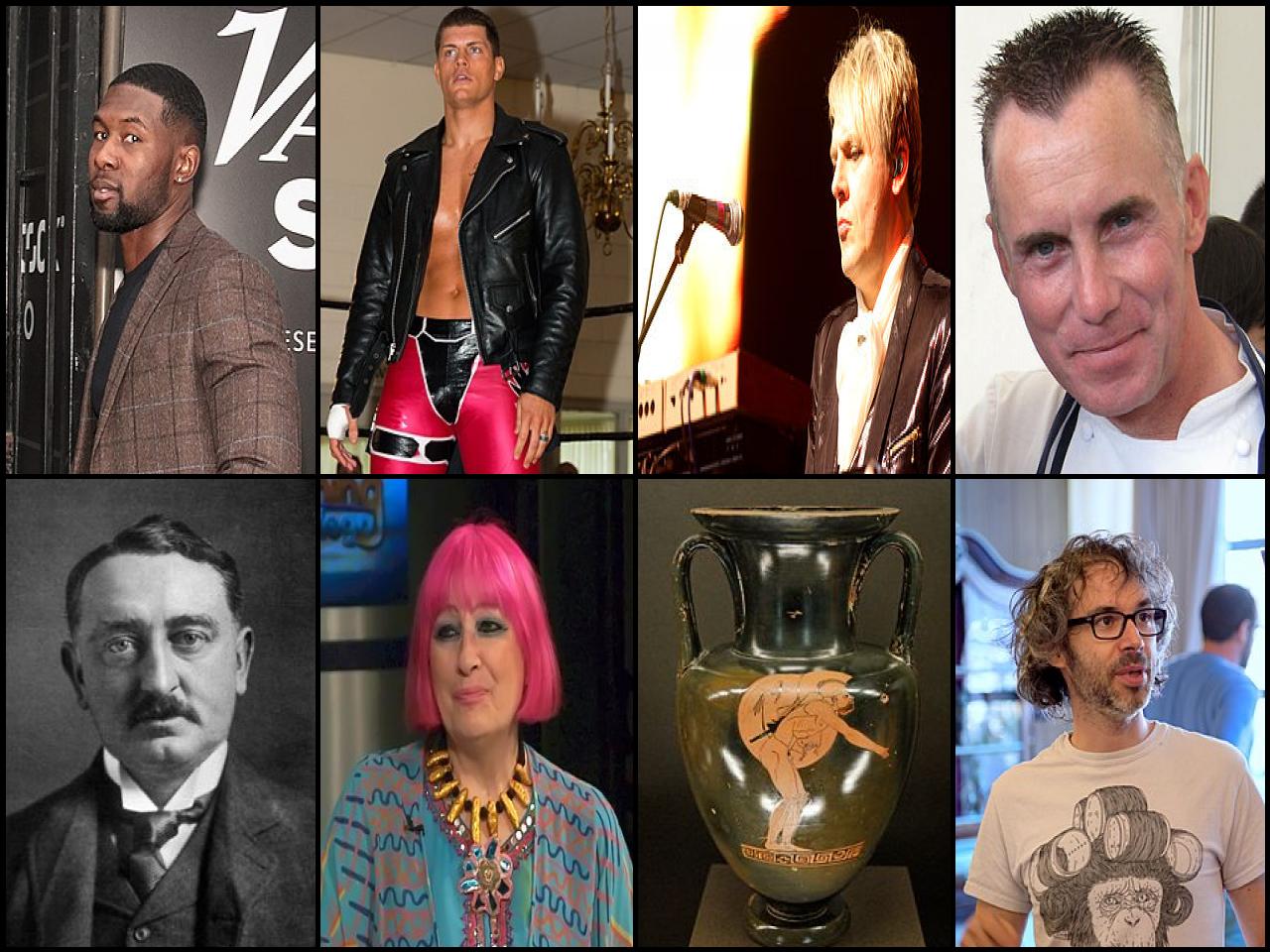 Famous People with surname Rhodes