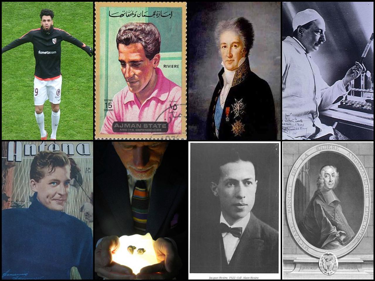 Famous People with surname Rivi&egrave;re