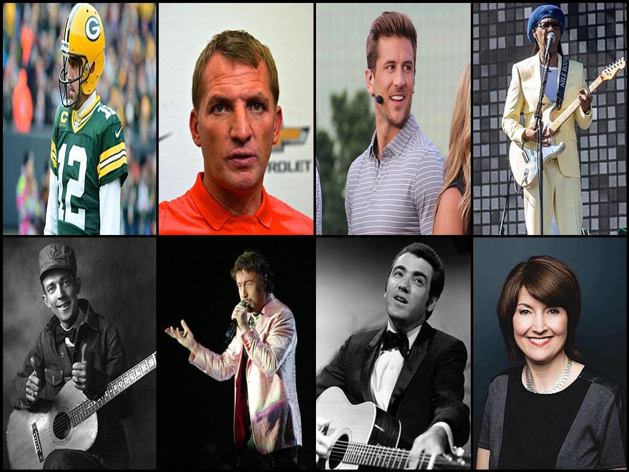 Famous People with surname Rodgers