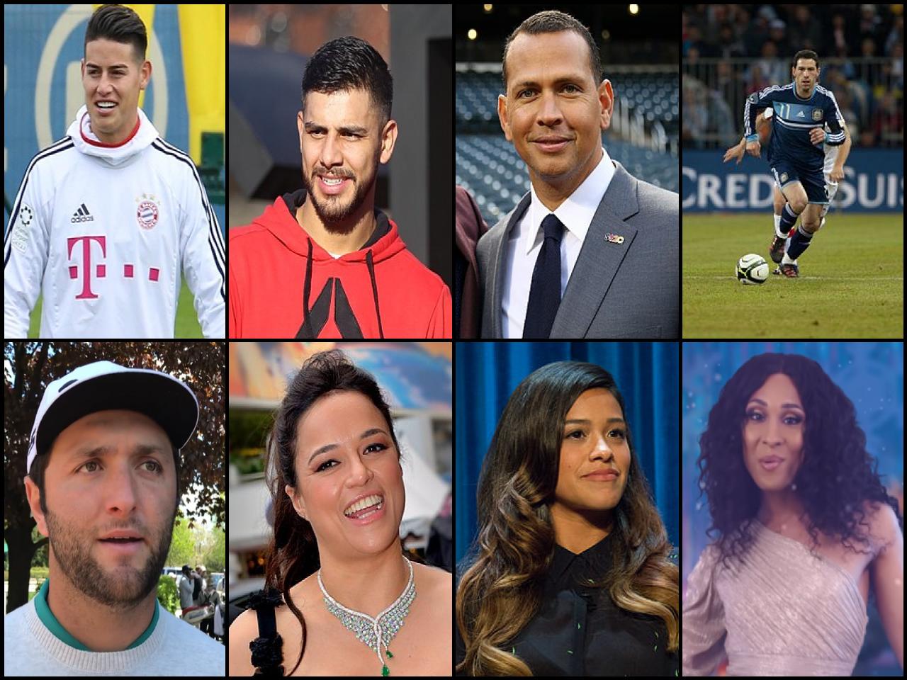 Famous People with surname Rodríguez