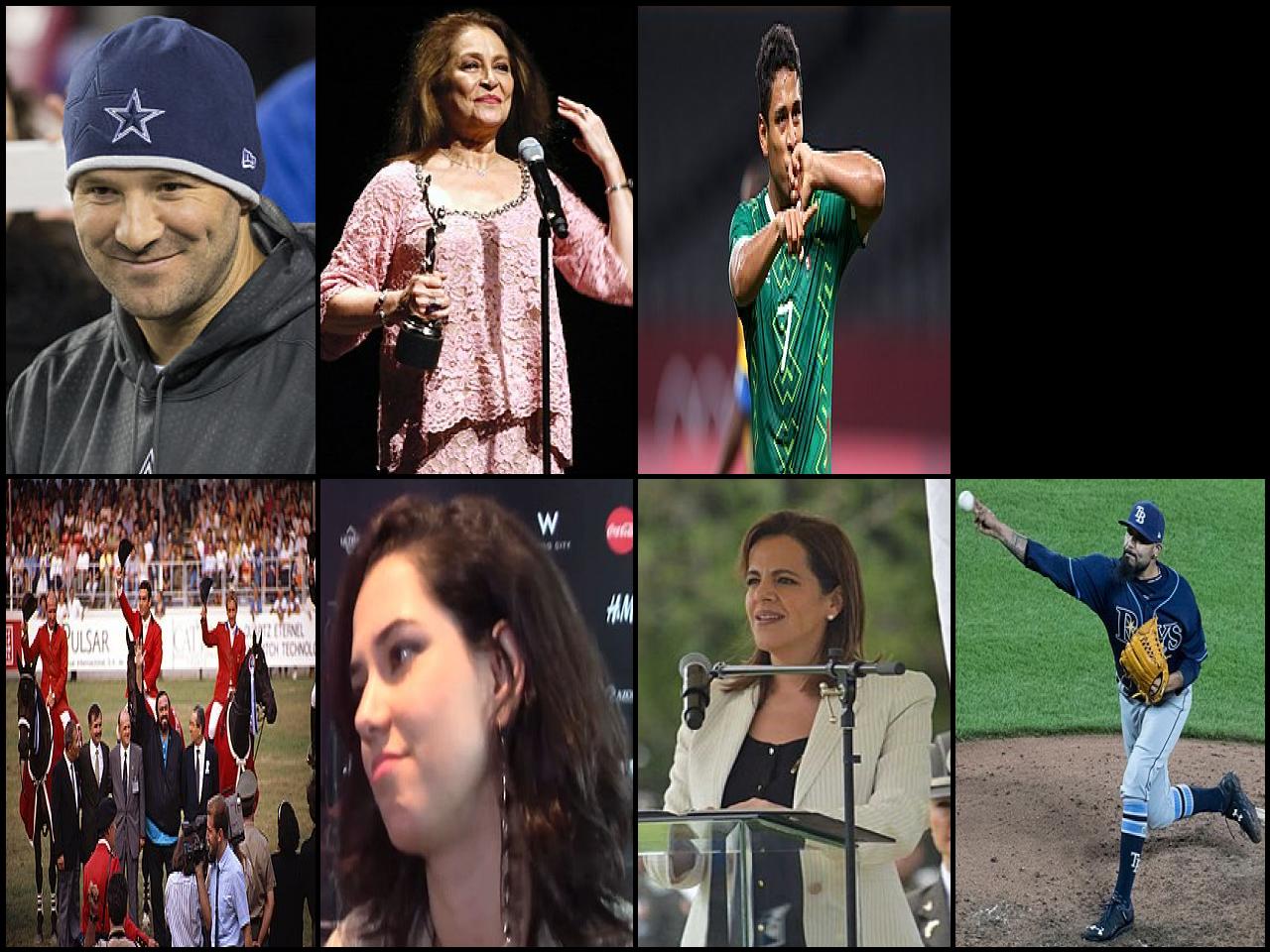 Famous People with surname Romo