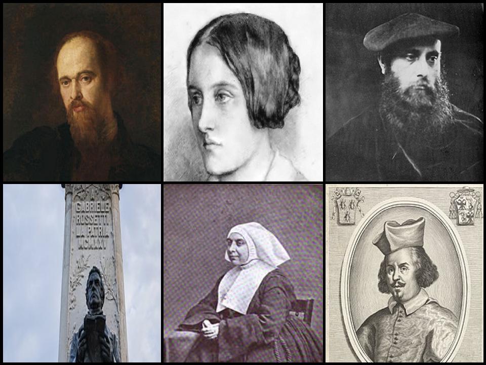 Famous People with surname Rossetti