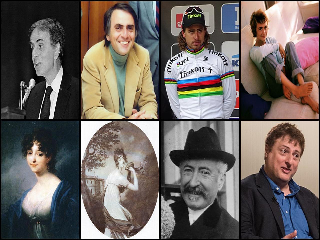 Famous People with surname Sağan