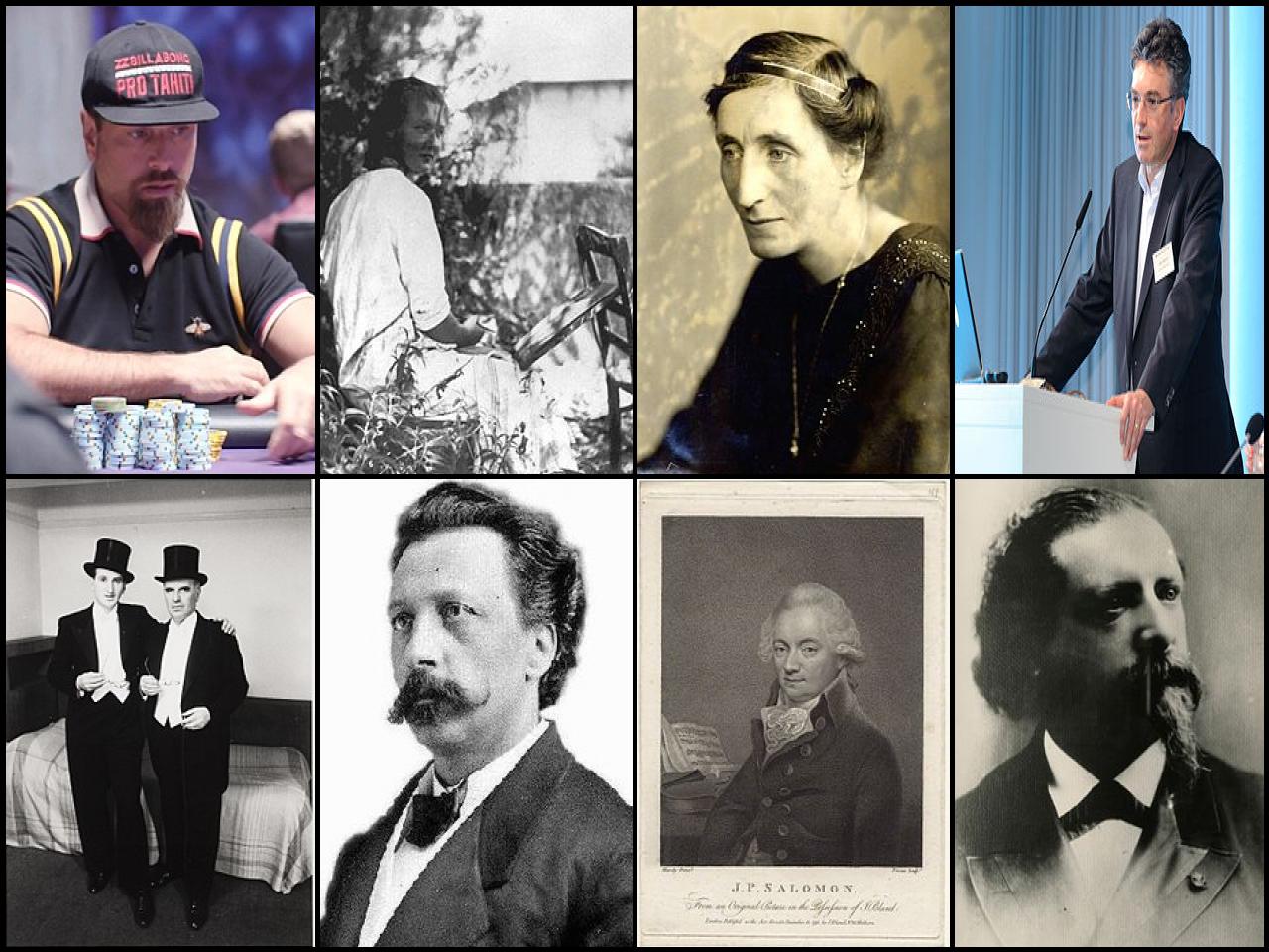 Famous People with surname Salom&oacute;n