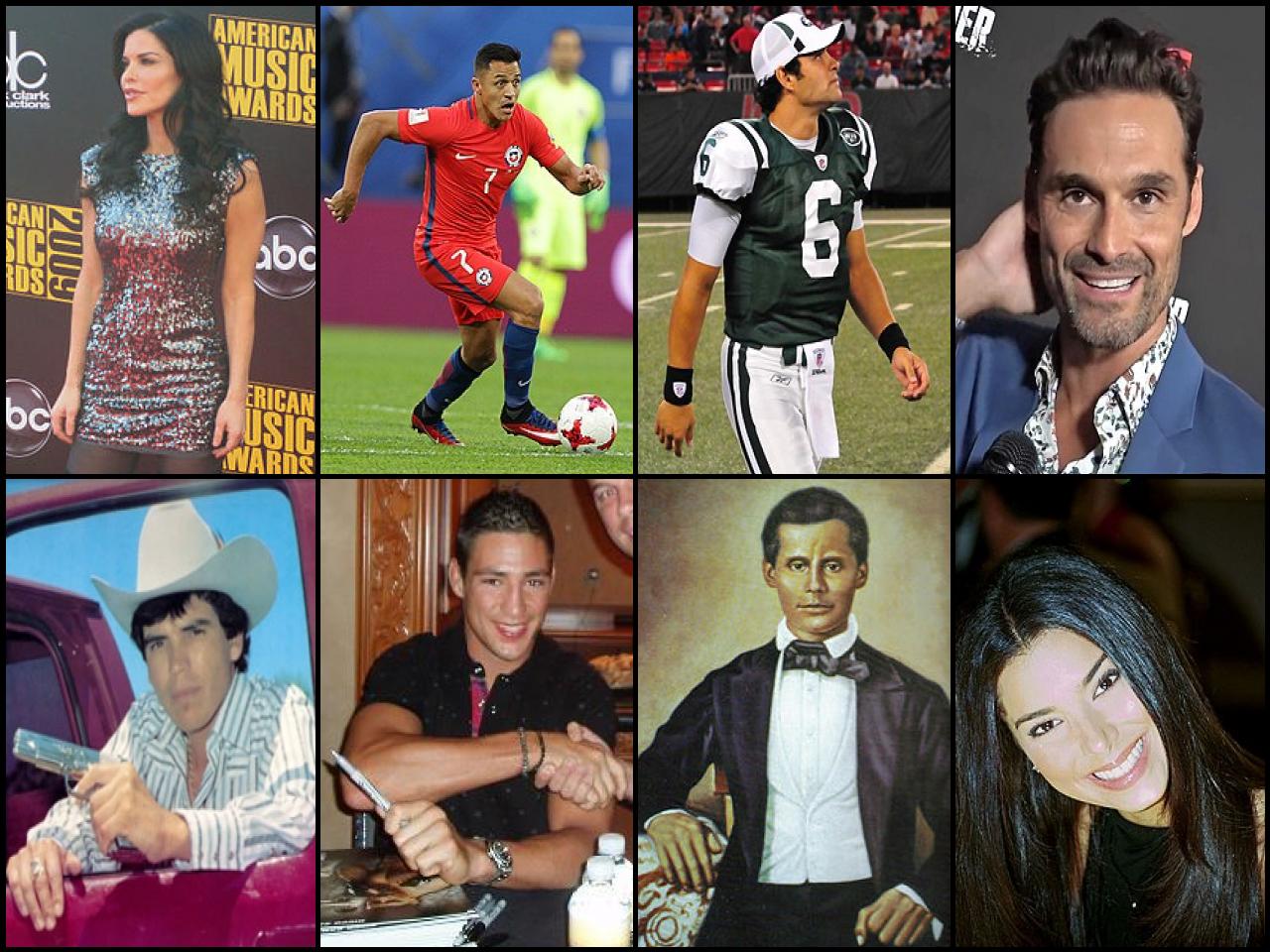 Famous People with surname Sanchez