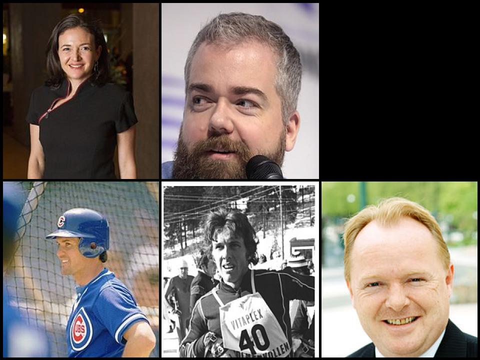 Famous People with surname Sandberg