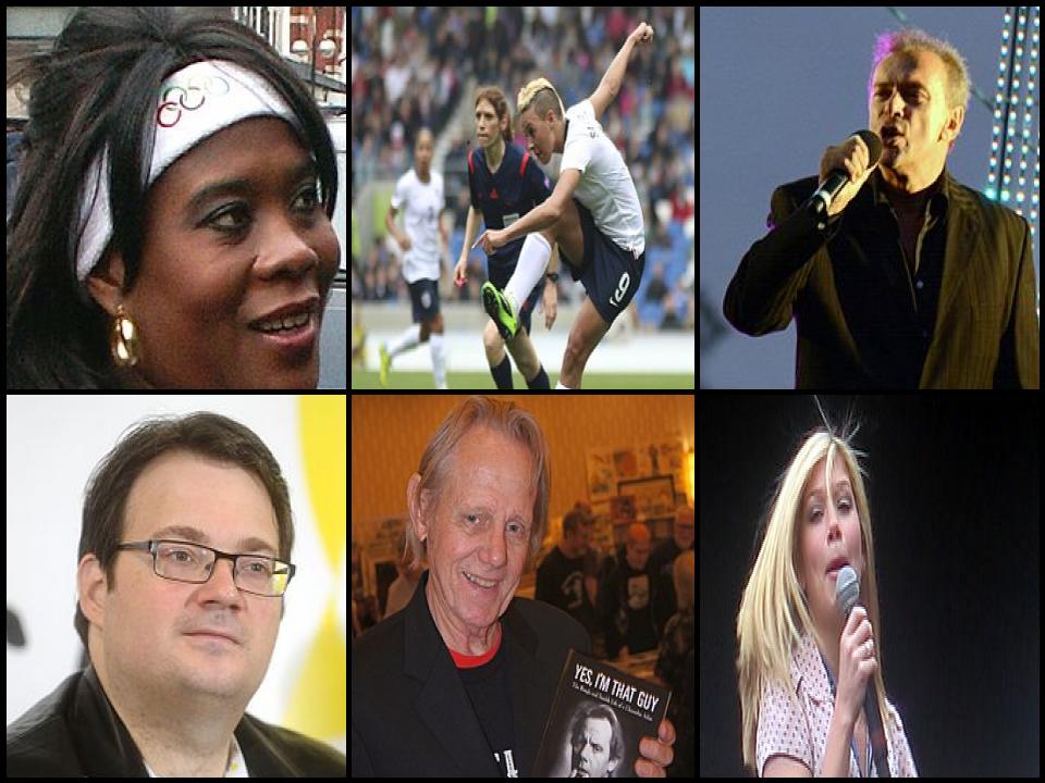 Famous People with surname Sanderson