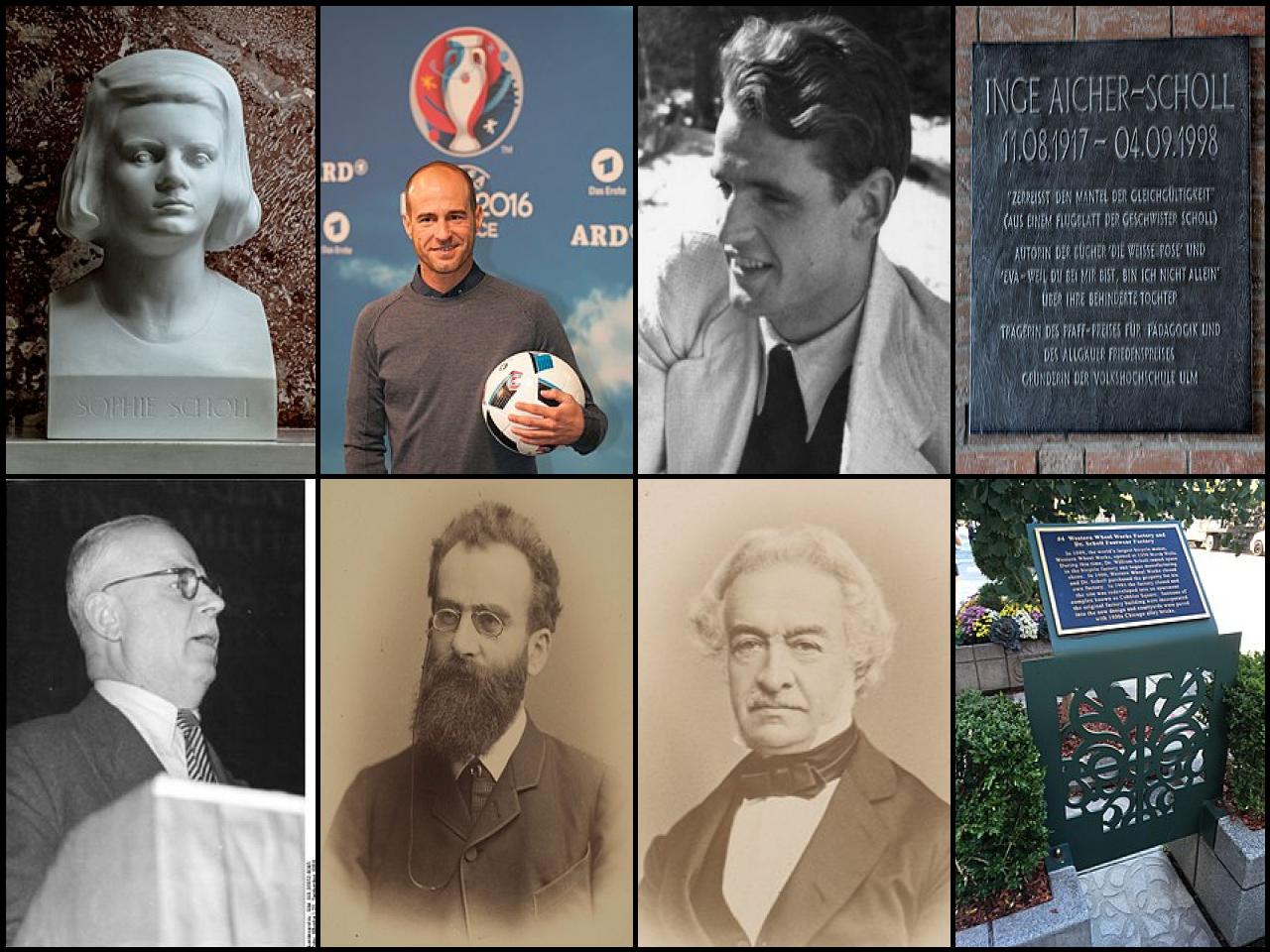 Famous People with surname Sch&ouml;ll