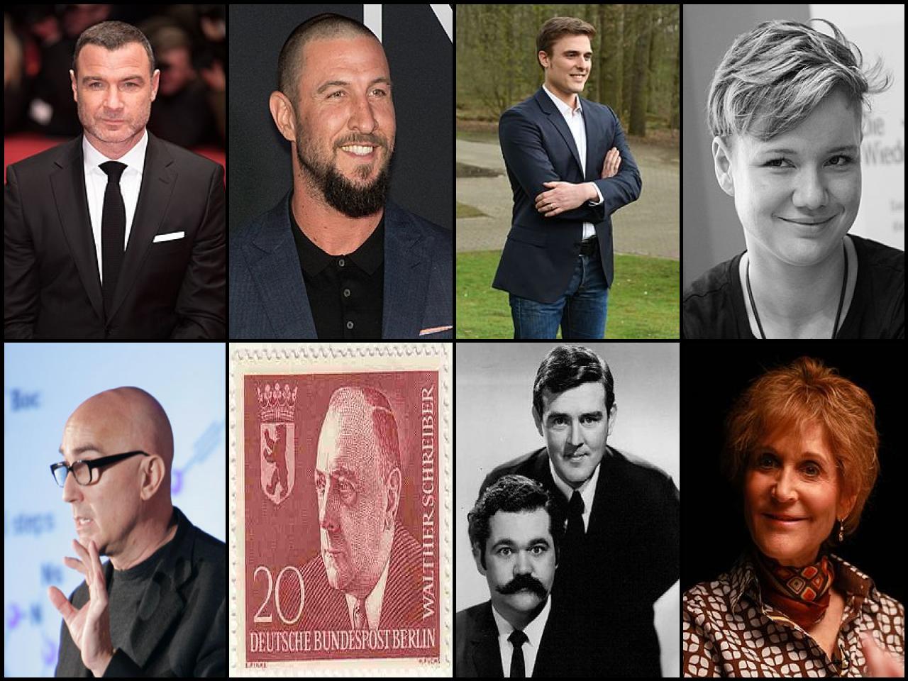 Famous People with surname Schreiber