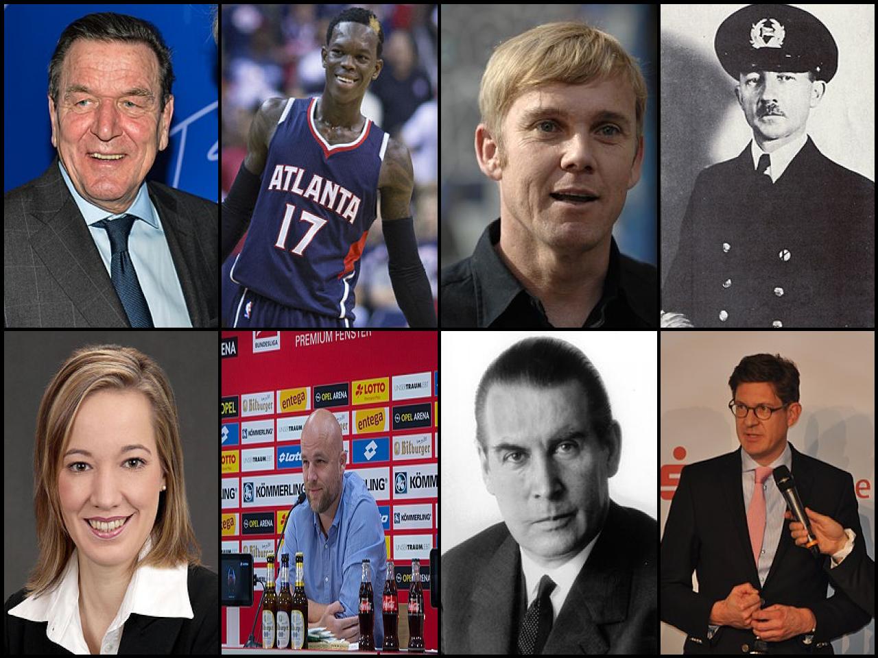 Famous People with surname Schroder