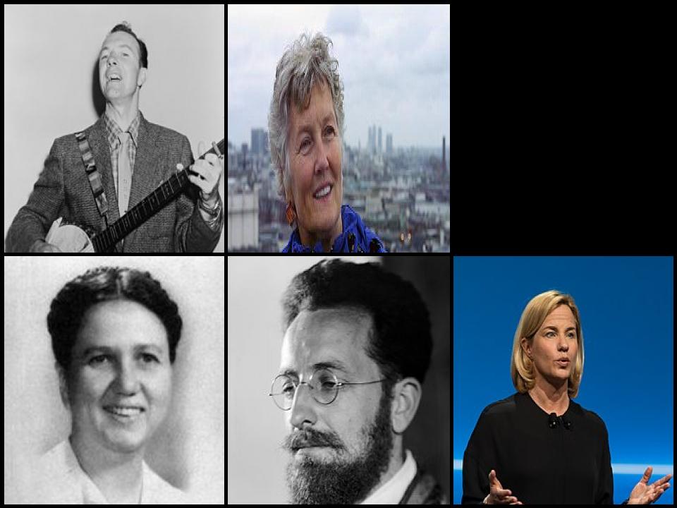 Famous People with surname Seeger