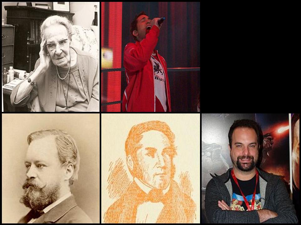 Famous People with surname Seeley