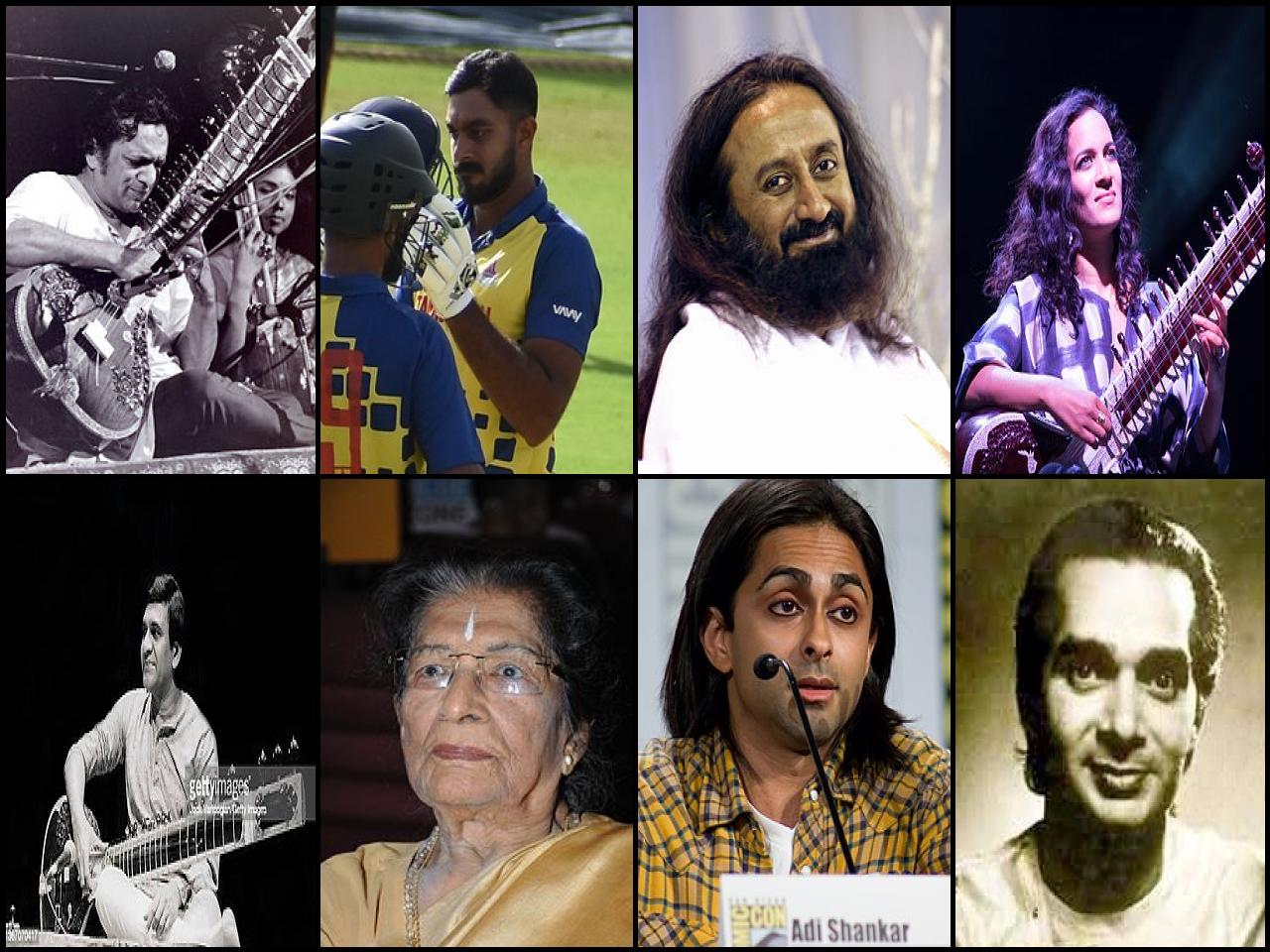 Famous People with surname Shankar