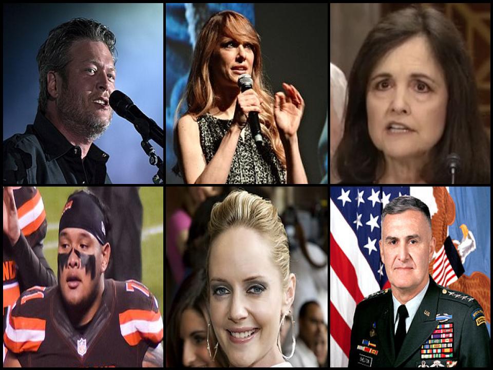 Famous People with surname Shelton