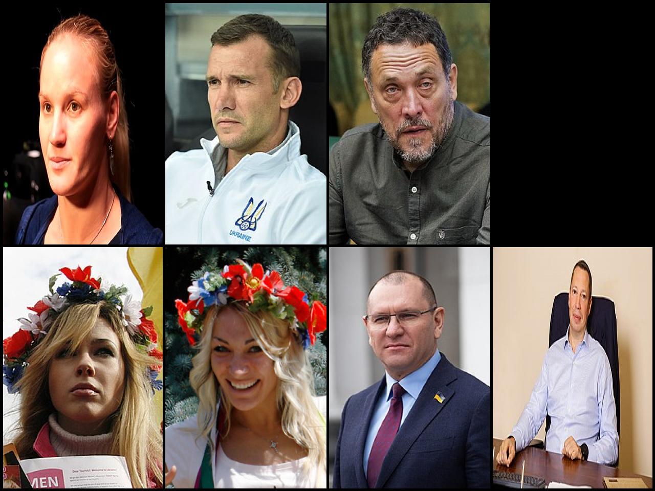 Famous People with surname Shevchenko