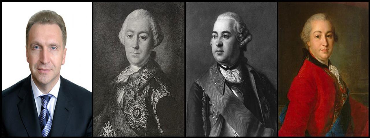 Famous People with surname Shuvalov