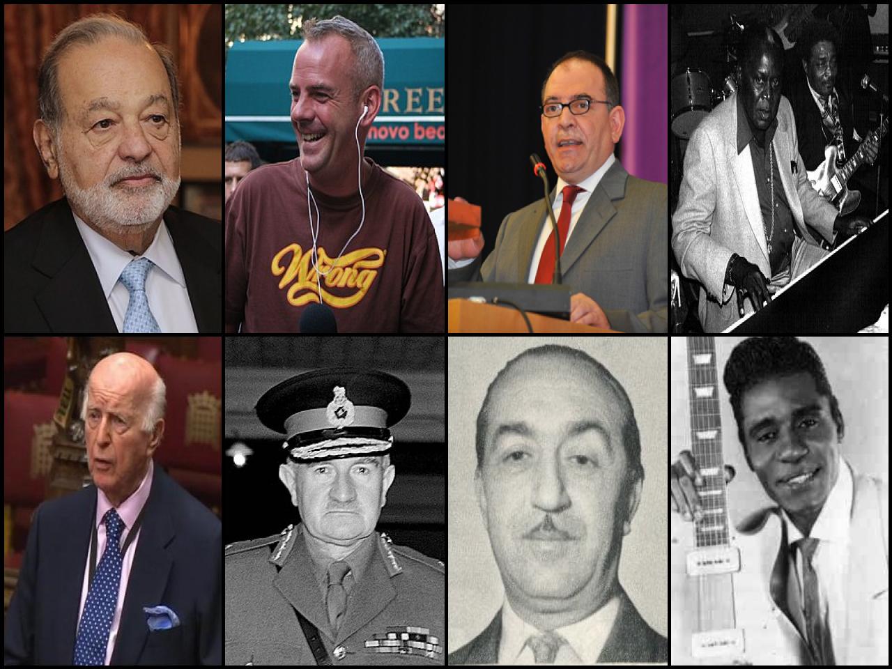 Famous People with surname Slim