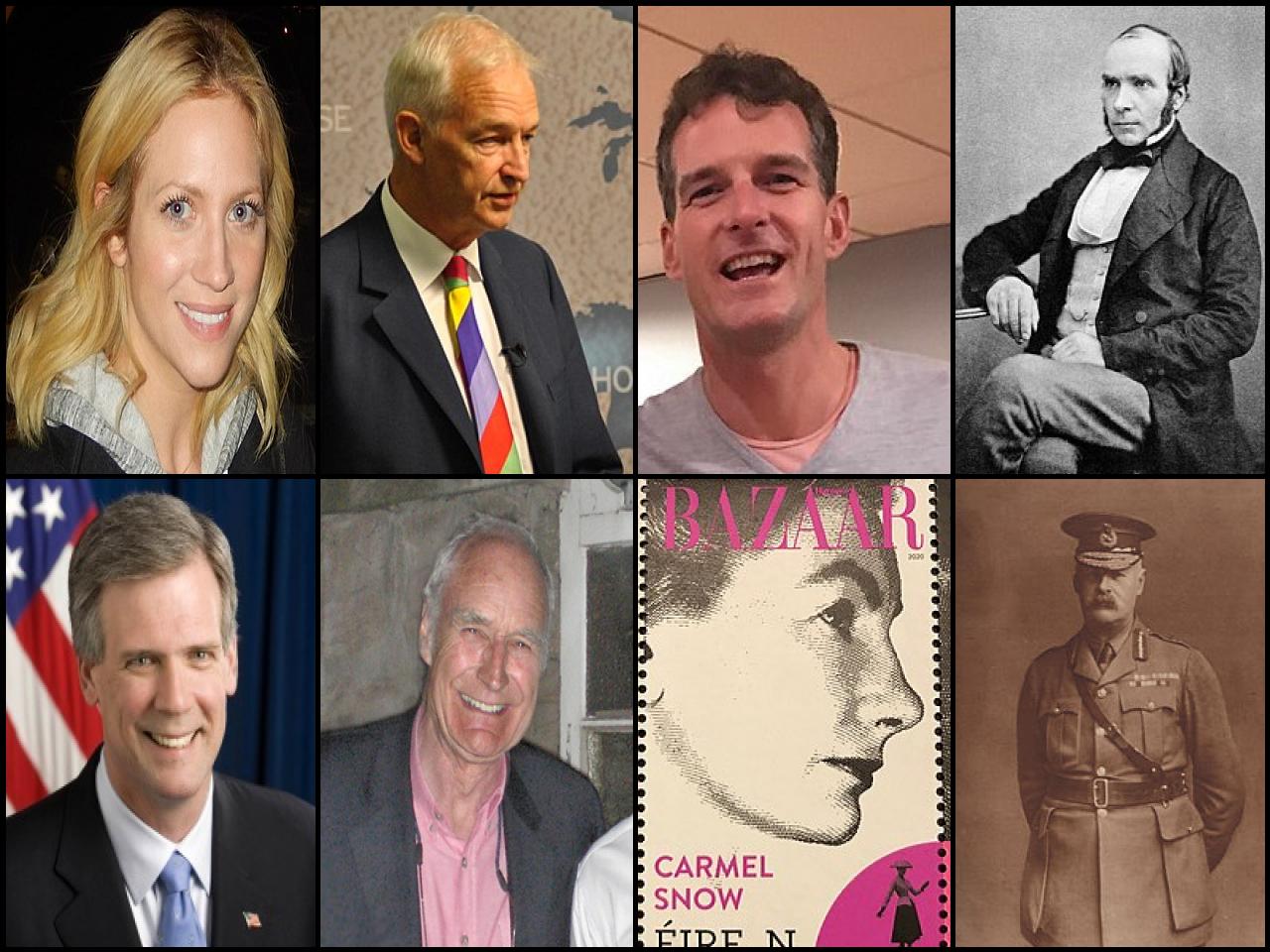 Famous People with surname Snow