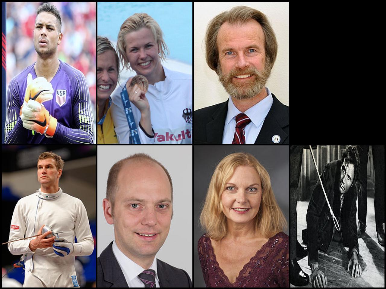Famous People with surname Steffen