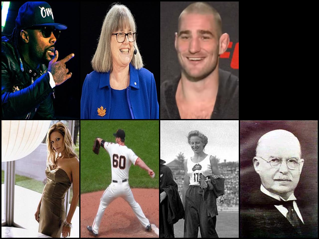 Famous People with surname Strickland