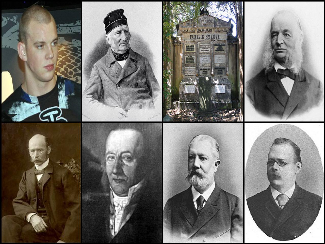 Famous People with surname Struve