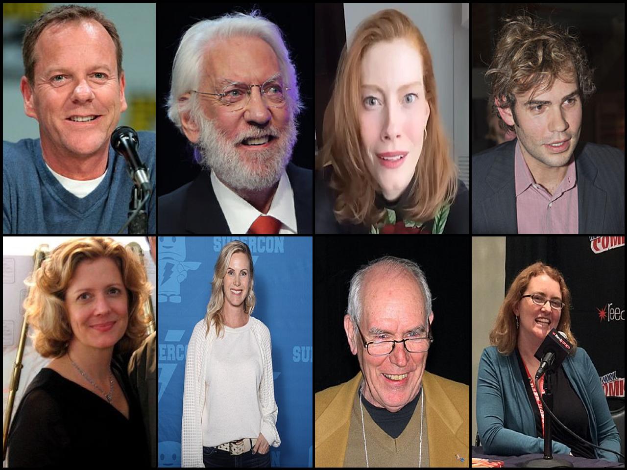 Famous People with surname Sutherland